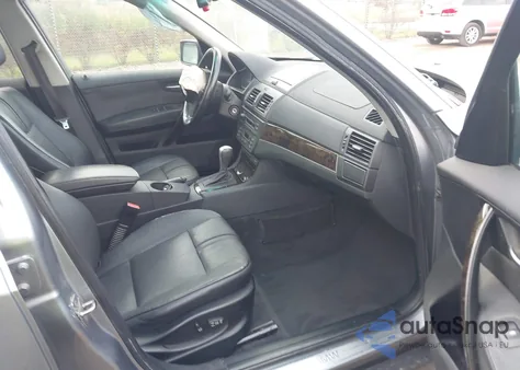 2008 BMW X3 3.0Si z USA, uszkodzony, nr VIN WBXPC93448WJ11350